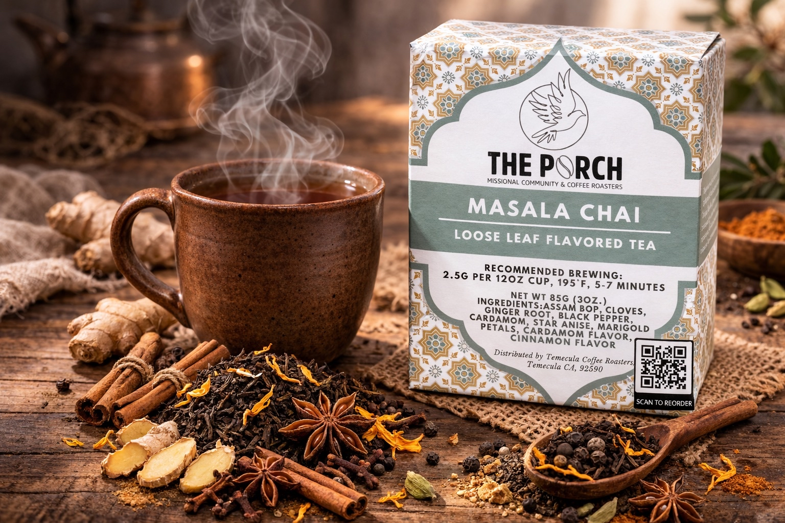 Masala Chai – The Porch Coffee Roasters
