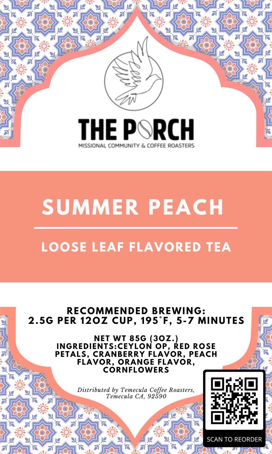 Summer Peach Tea